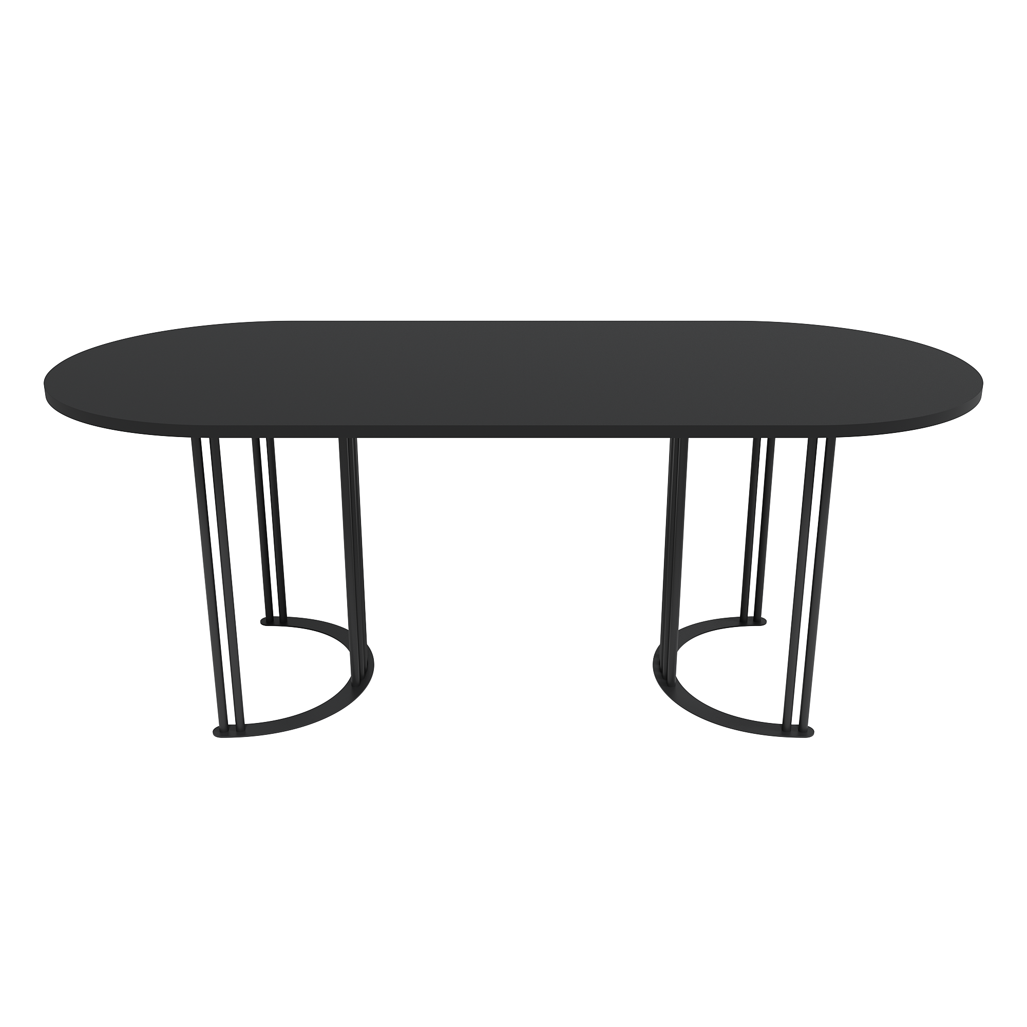 Обеденный стол VIOLUR 200 х 90 см, черный