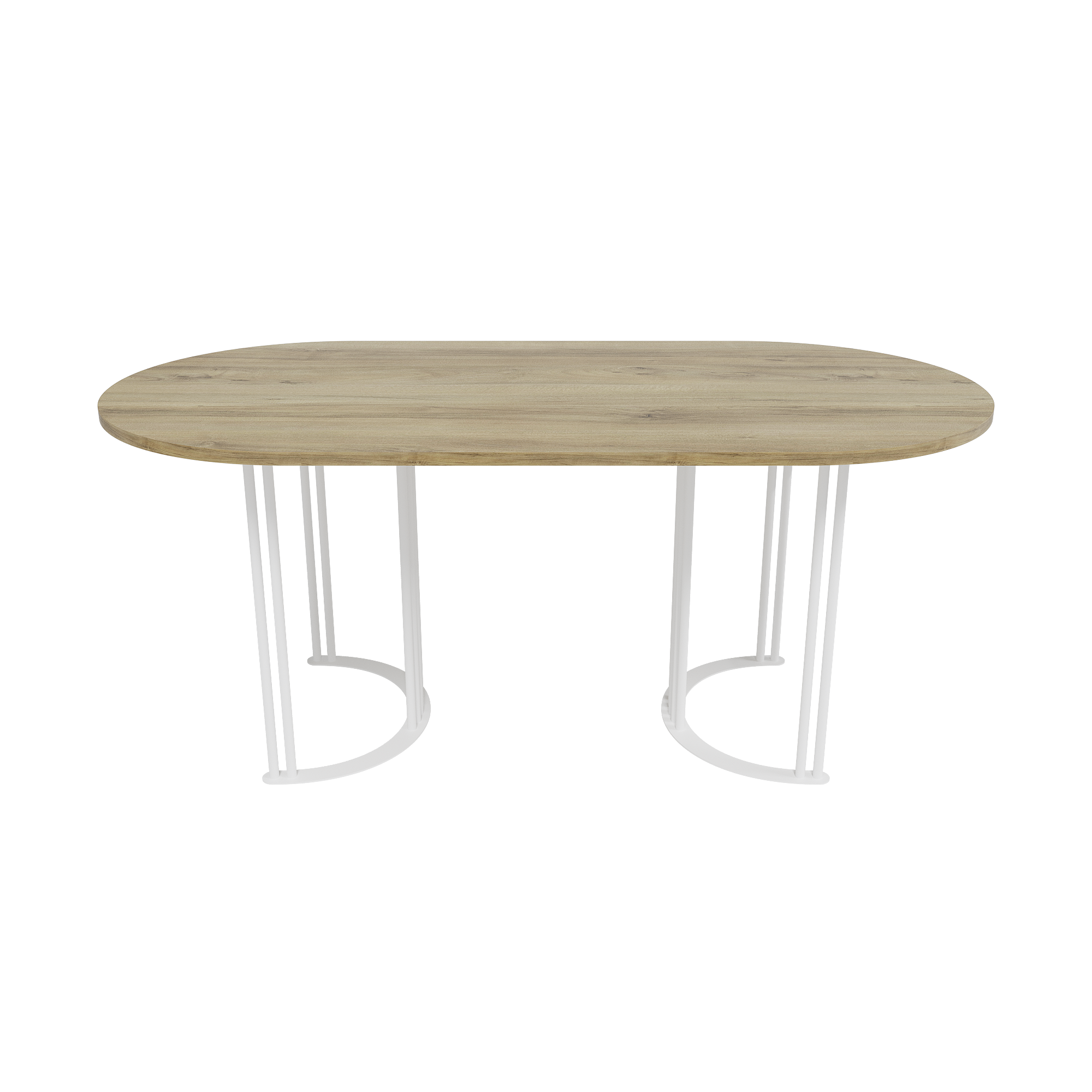 Обеденный стол VIOLUR 180 х 90 см, орех/белый