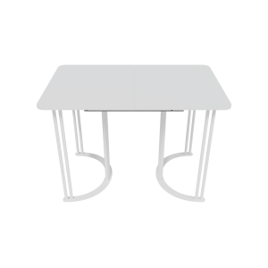 Обеденный раздвижной стол VIOLUR 110/140 х 70 см, белый