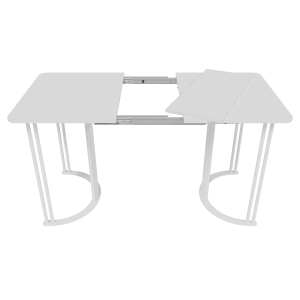 Обеденный раздвижной стол VIOLUR 110/140 х 70 см, белый