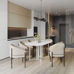 Обеденный стол VIOLUR 140 х 80 см, белый