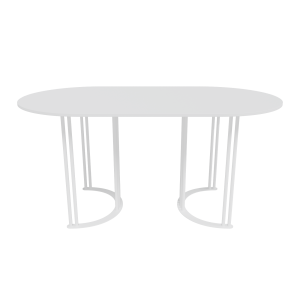 Обеденный стол VIOLUR 160 х 80 см, белый