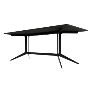 Обеденный стол AMELIX 200 х 90 см, черный