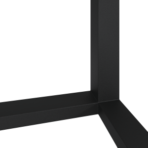 Рабочий стол PINGUM Wood черный, 128 х 71.5 см