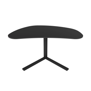 Рабочий стол PINGUM Wood черный, 128 х 71.5 см