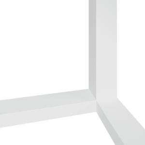 Рабочий стол PINGUM Wood белый, 128 х 71.5 см