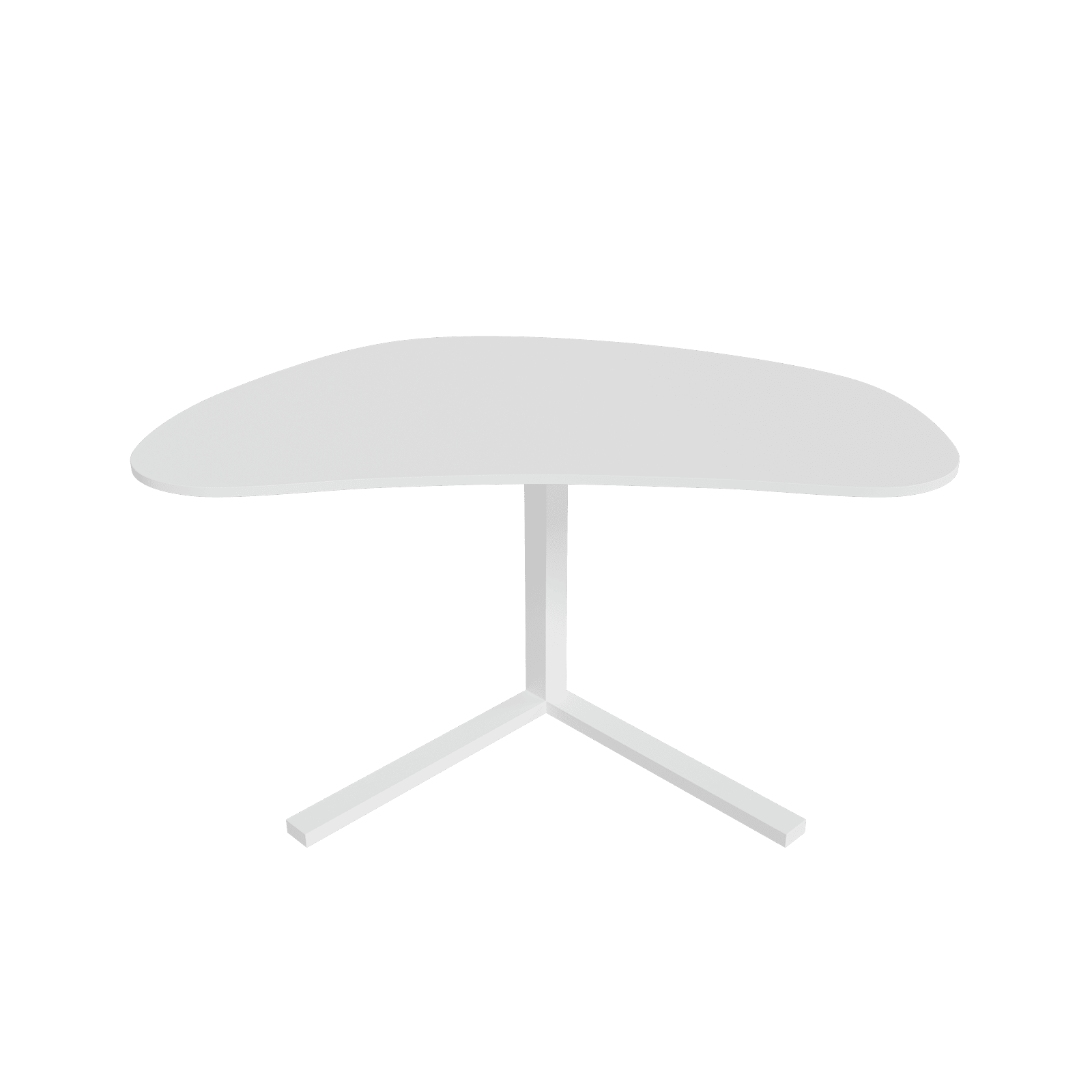 Рабочий стол PINGUM Wood белый, 128 х 71.5 см