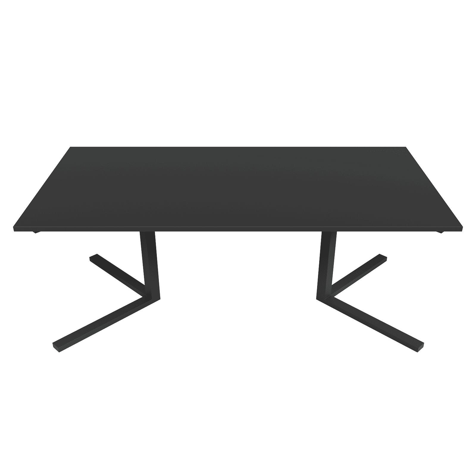 Рабочий стол PINGUM Duo черный, 200 х 100 см