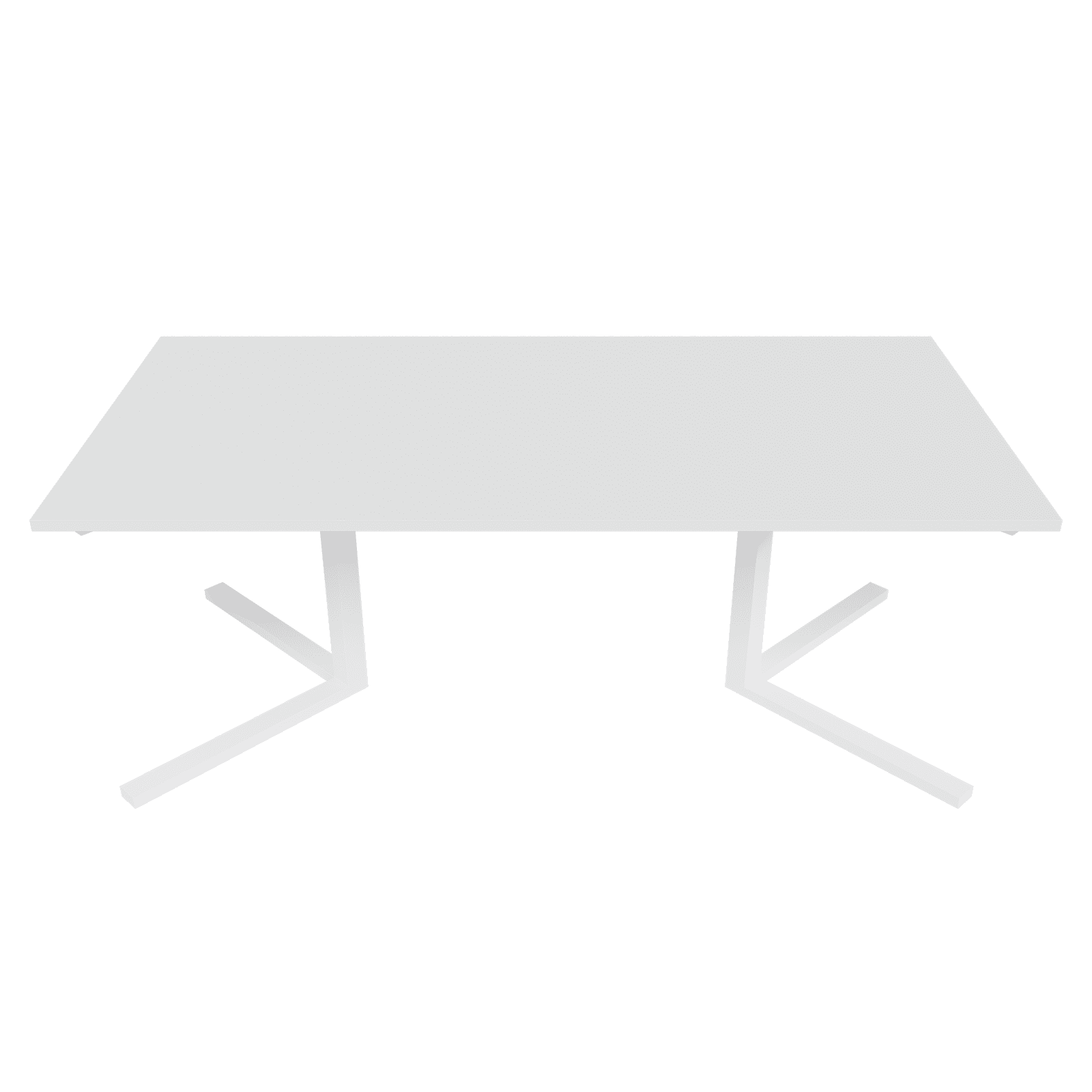 Рабочий стол PINGUM Duo белый, 200 х 100 см