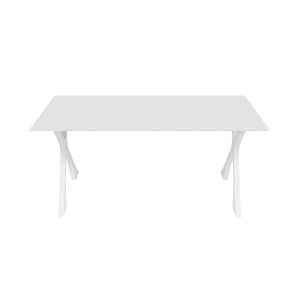 Обеденный стол TEYDOR 160 х 70 см, белый