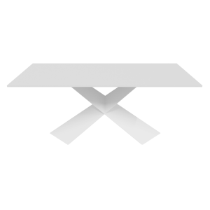 Обеденный стол LINBOW Wood 180 х 90 см, белый