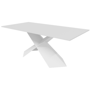 Обеденный стол LINBOW Wood 180 х 90 см, белый