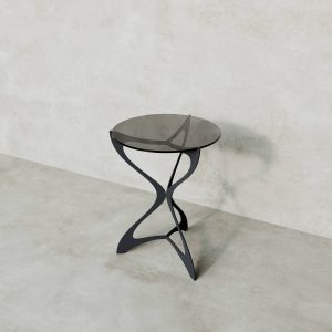 Журнальный стол SELMUS D40 см, черный