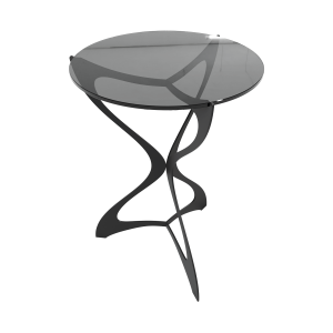 Журнальный стол SELMUS D40 см, черный