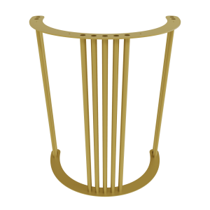Подстолье золотое VIOLUR, 60 х 32.5 см