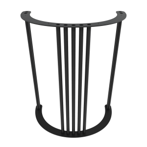 Подстолье черное VIOLUR, 60 х 32.5 см