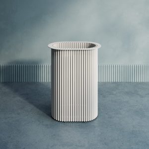 Подстолье белое TRUBIS Ellipse, 50 х 30 см