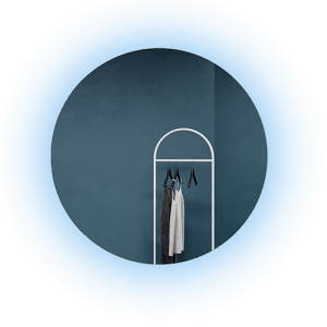 Зеркало с холодной подсветкой, RAUNTEL NF LED M, D79 см