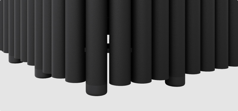 Прорезиненные ножки защищают пол от царапин и повреждений