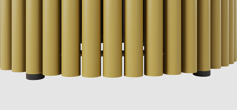 Прорезиненные ножки защищают пол от царапин и повреждений