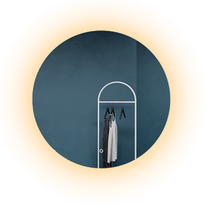 Зеркало с подсветкой 3 в 1, RAUNTEL NF LED M, D79 см