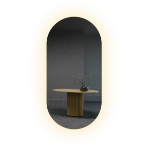 Зеркало с нейтральной подсветкой, NOLVIS NF LED XL, 196 x 96 см