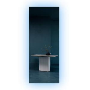 Зеркало с холодной подсветкой, HALFEO NF LED XL Slim, 199 x 79 см