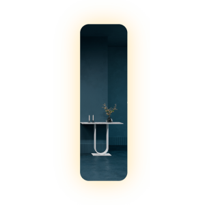 Зеркало с нейтральной подсветкой, KUVINO NF LED L, 179 x 54 см