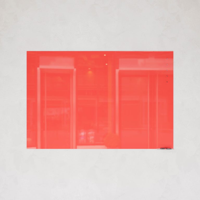 Магнитно-маркерная доска красная 120 x 180 см