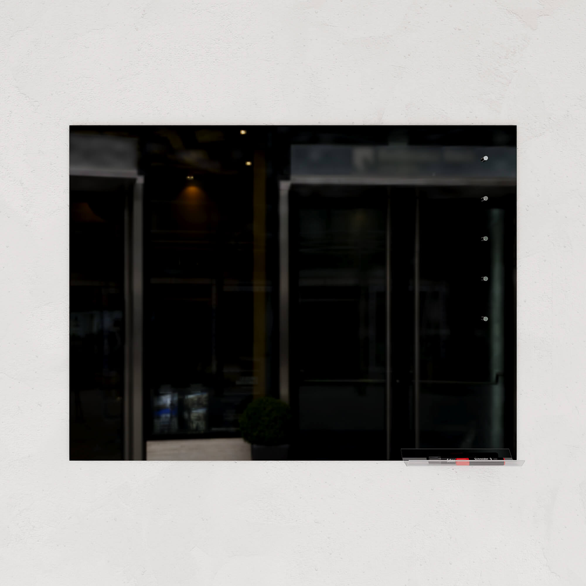 Магнитно-маркерная доска черная 60 x 90 см