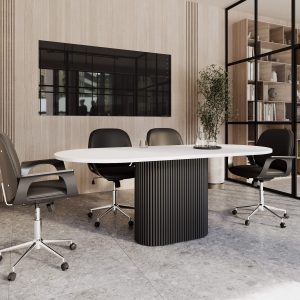 Магнитно-маркерная доска черная 100 x 200 см