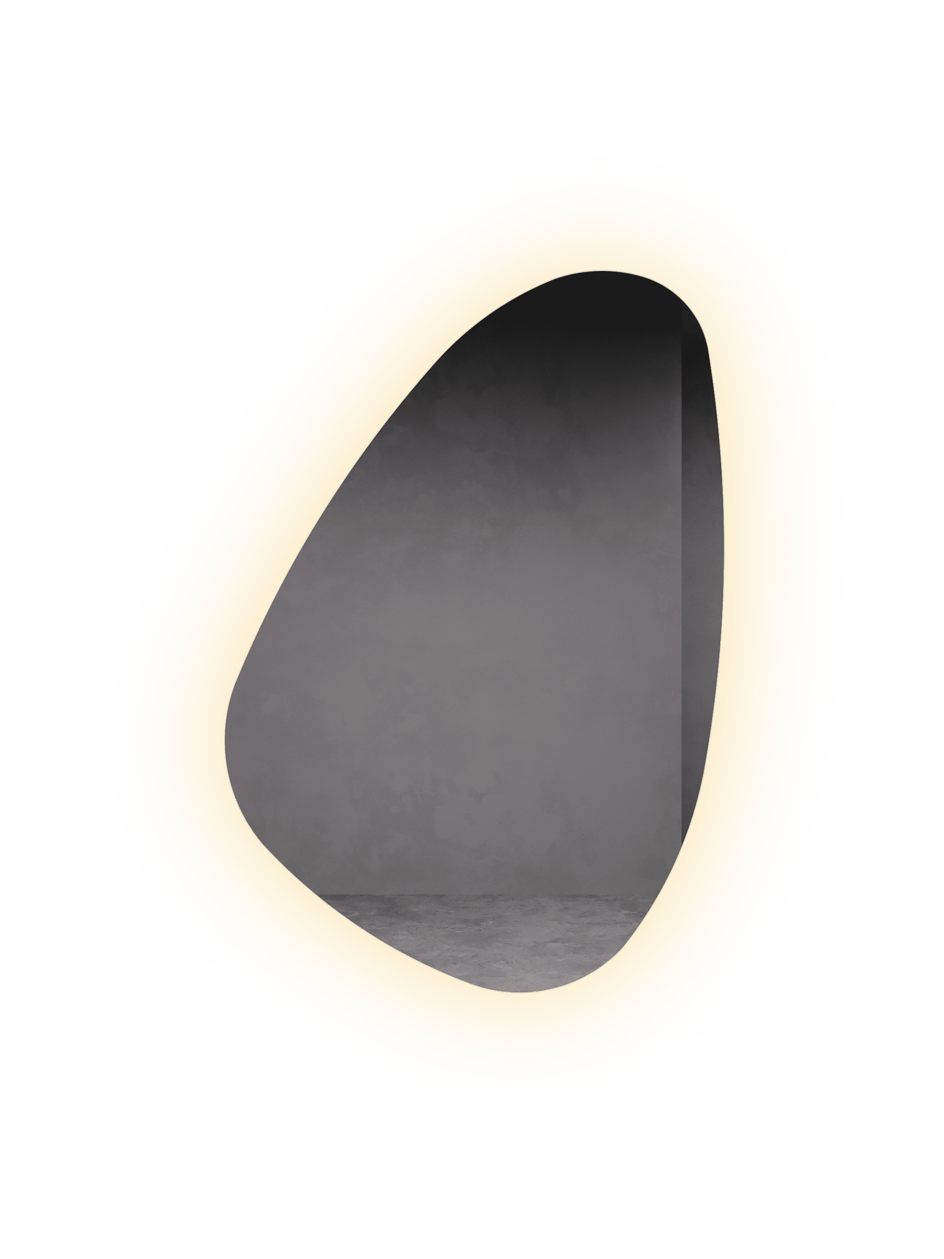 Зеркало NUVOLIS NF LED с нейтральной подсветкой, 130 х 90 см