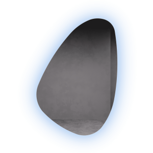 Зеркало NUVOLIS NF LED с холодной подсветкой, 130 х 90 см