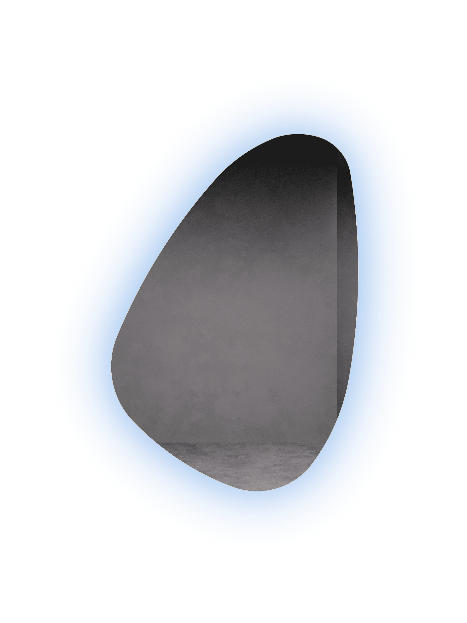 Зеркало NUVOLIS NF LED с холодной подсветкой, 130 х 90 см