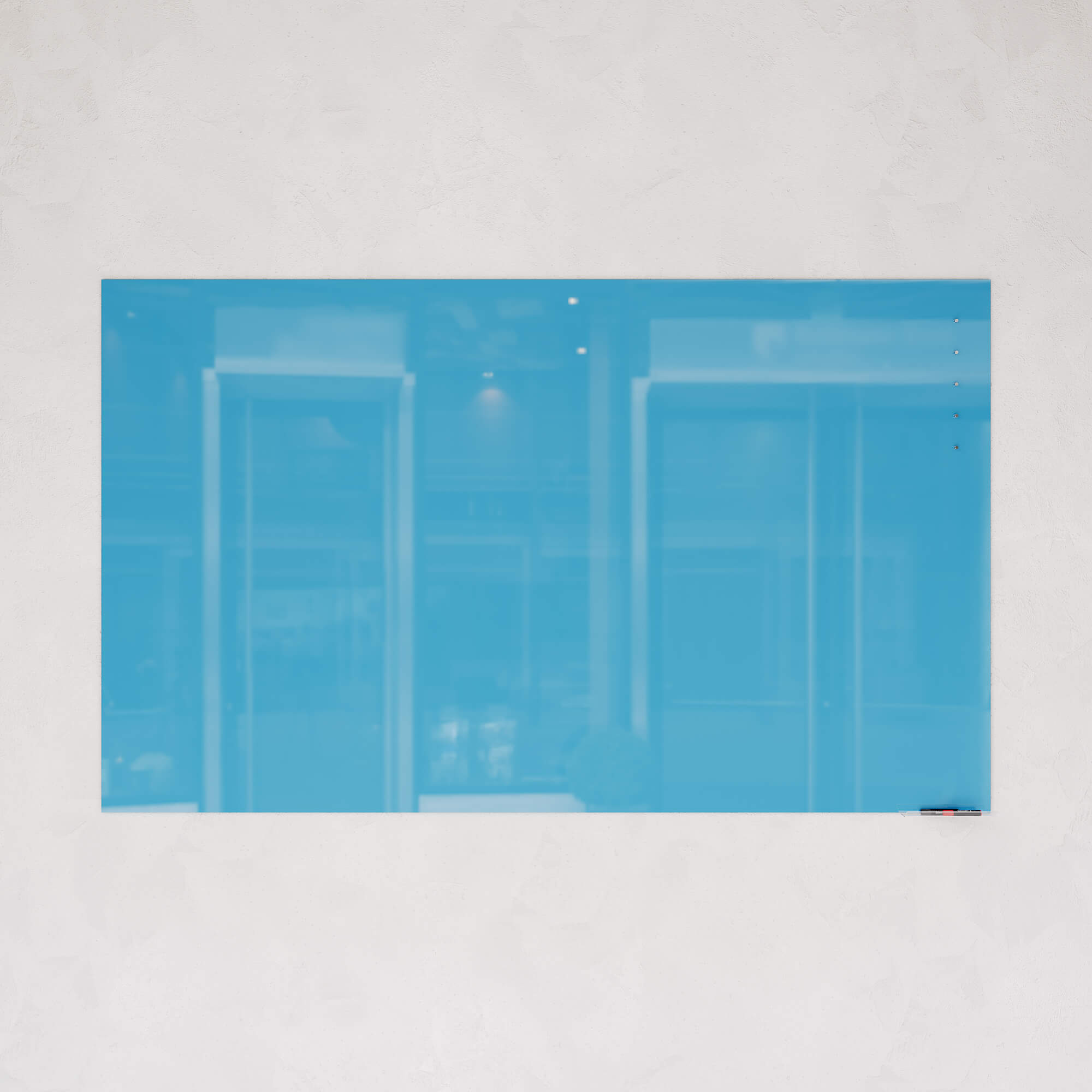 Магнитно-маркерная доска синяя 120 x 200 см