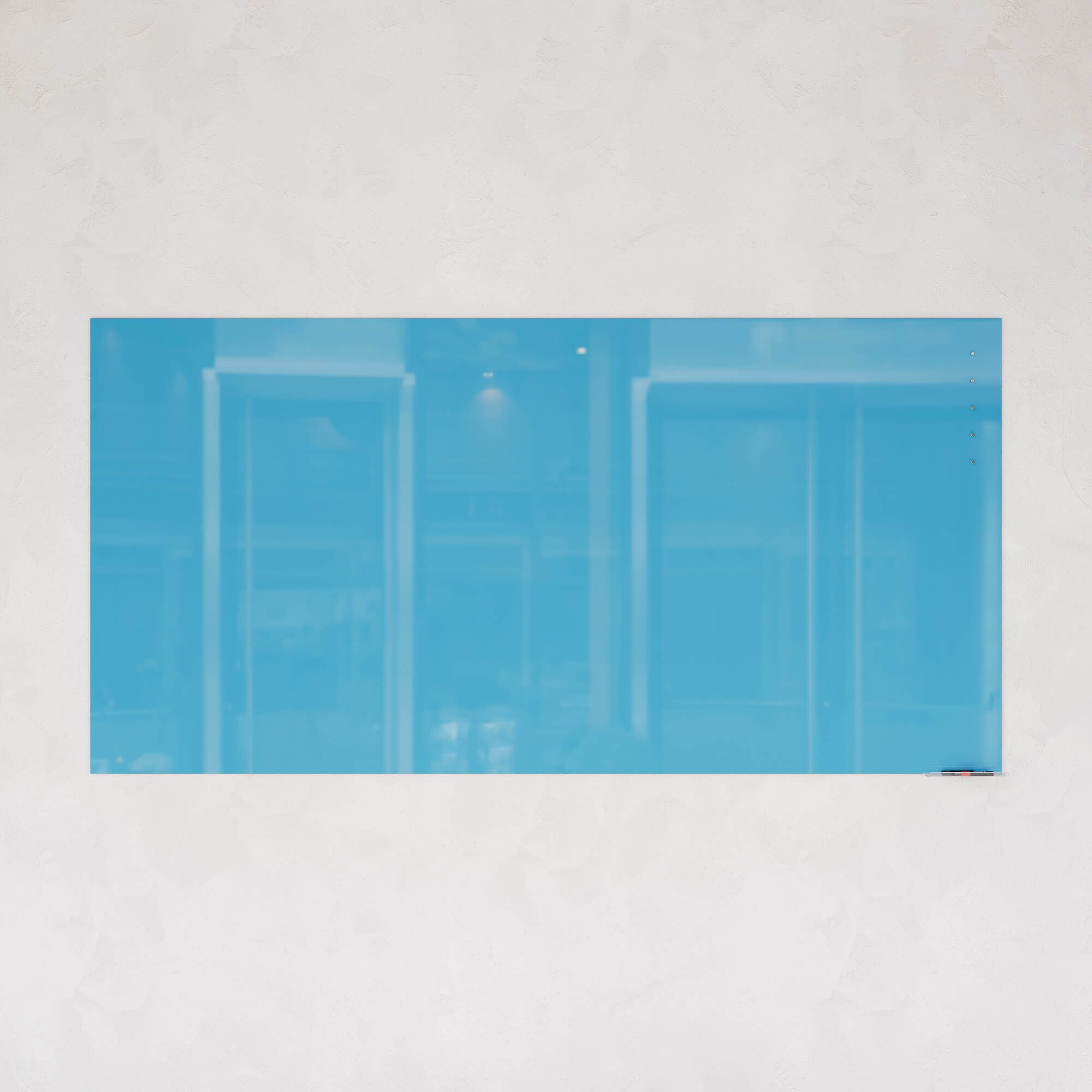 Магнитно-маркерная доска синяя 120 x 240 см