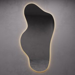 Зеркало SKYSO 2 NF LED с теплой подсветкой, 200 х 100 см