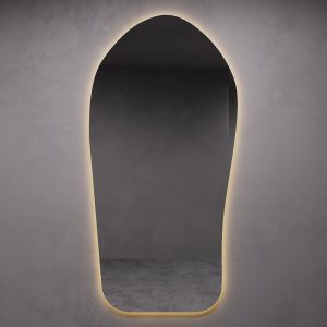 Зеркало VENTOSSO NF LED с теплой подсветкой, 200 х 100 см