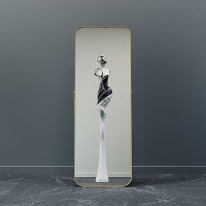 Зеркало в золотой раме KUVINUM, 170 х 60 см