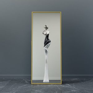 Зеркало в золотой раме HALFEUM, 170 х 70 см