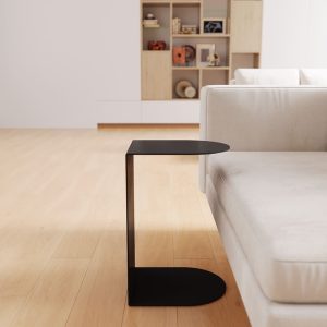 Журнальный столик EVULO черный, 40 х 35 см