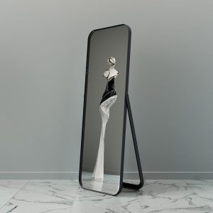 Зеркало в черной раме KUVINUM, 170 х 60 см