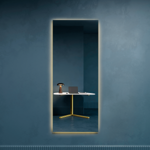 Зеркало с теплой подсветкой, HALFEO NF LED L, 169 x 69 см