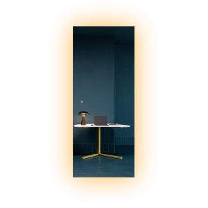 Зеркало с подсветкой 3 в 1, HALFEO NF LED L, 169 x 69 см