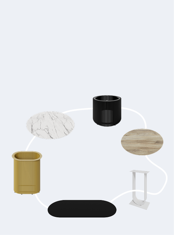 Соберите свой идеальный стол