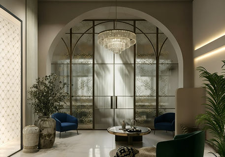 Декоративные арочные перегородки