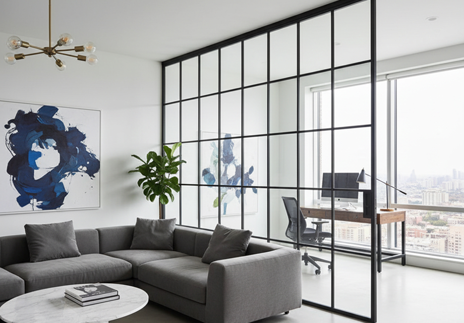 Алюминиевые перегородки