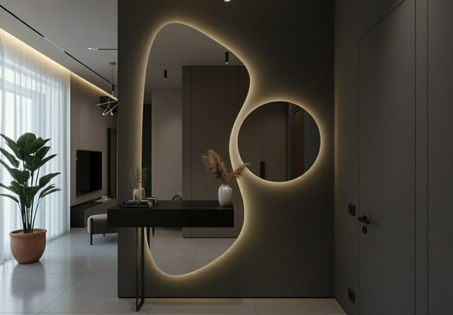 Безрамные зеркала