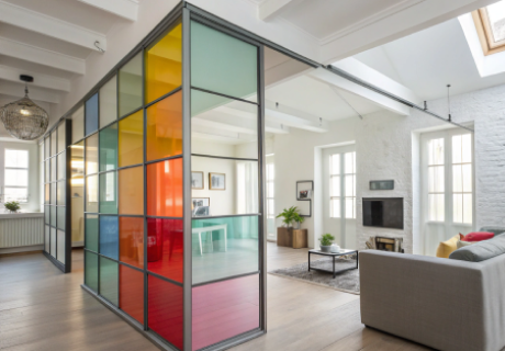 Цветные перегородки