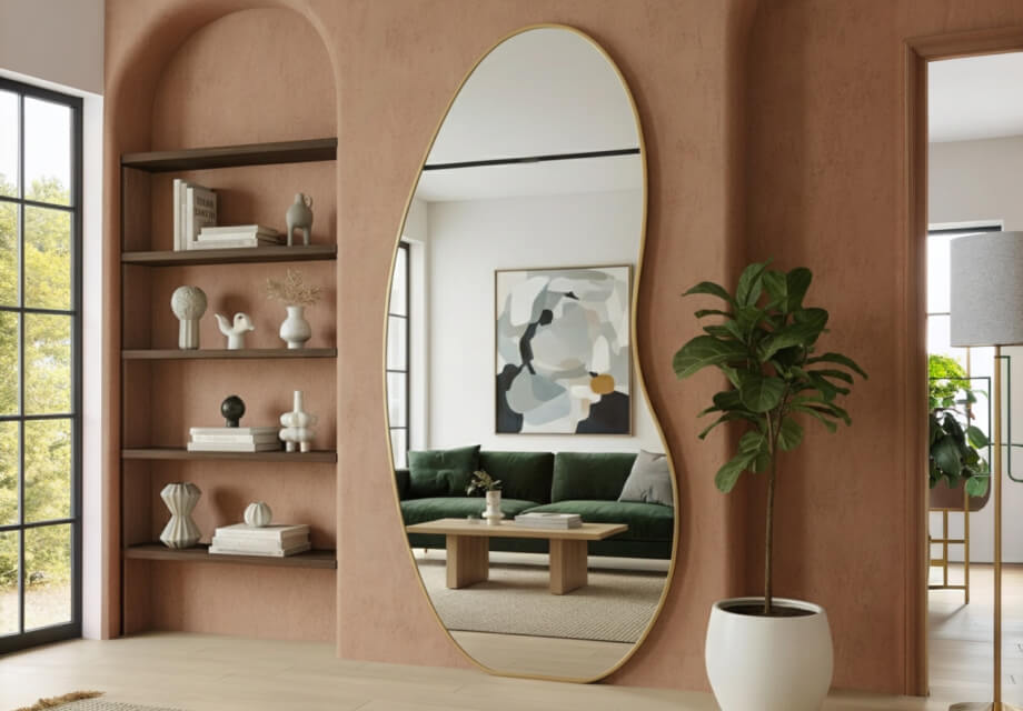 Декоративные большие зеркала